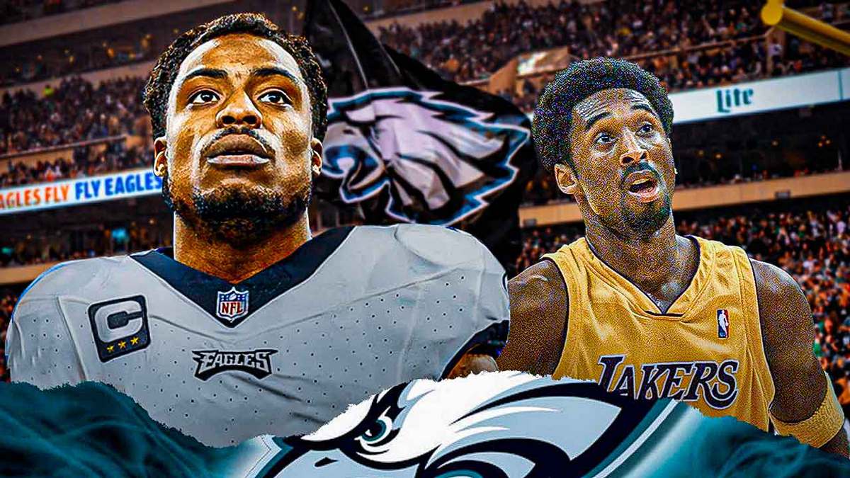 Eagles safety C.J. Gardner-Johnson, Lakers great Kobe Bryant