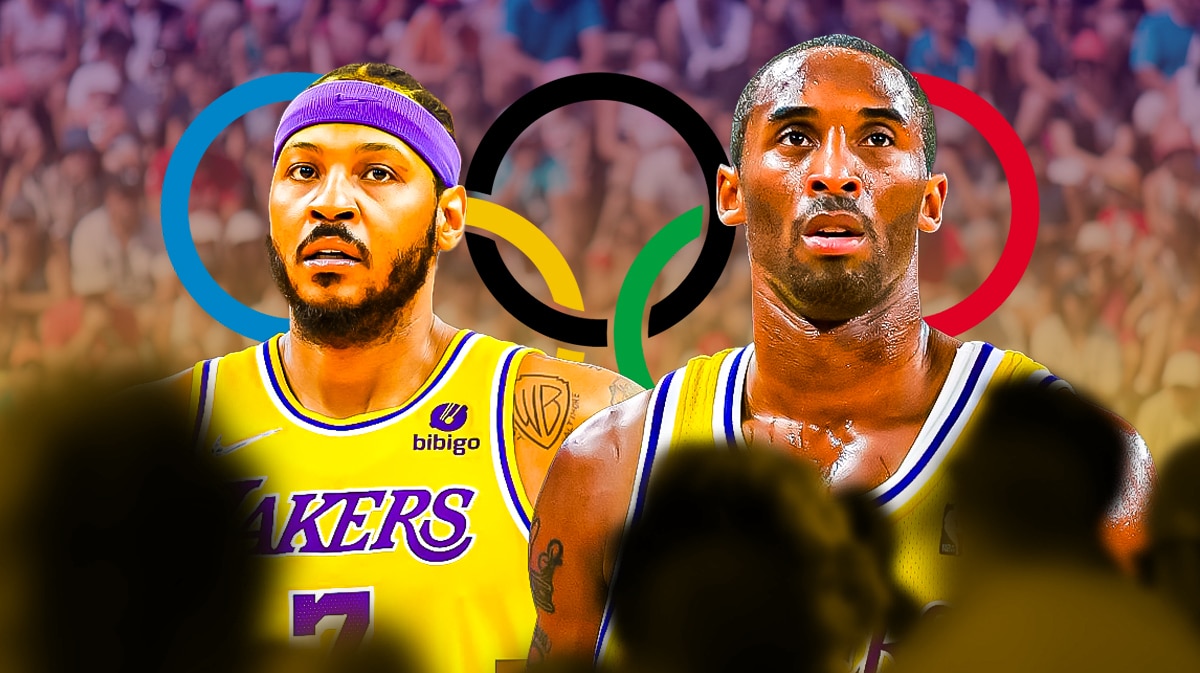Carmelo Anthony, Lakers legend Kobe Bryant, the Olympic Games