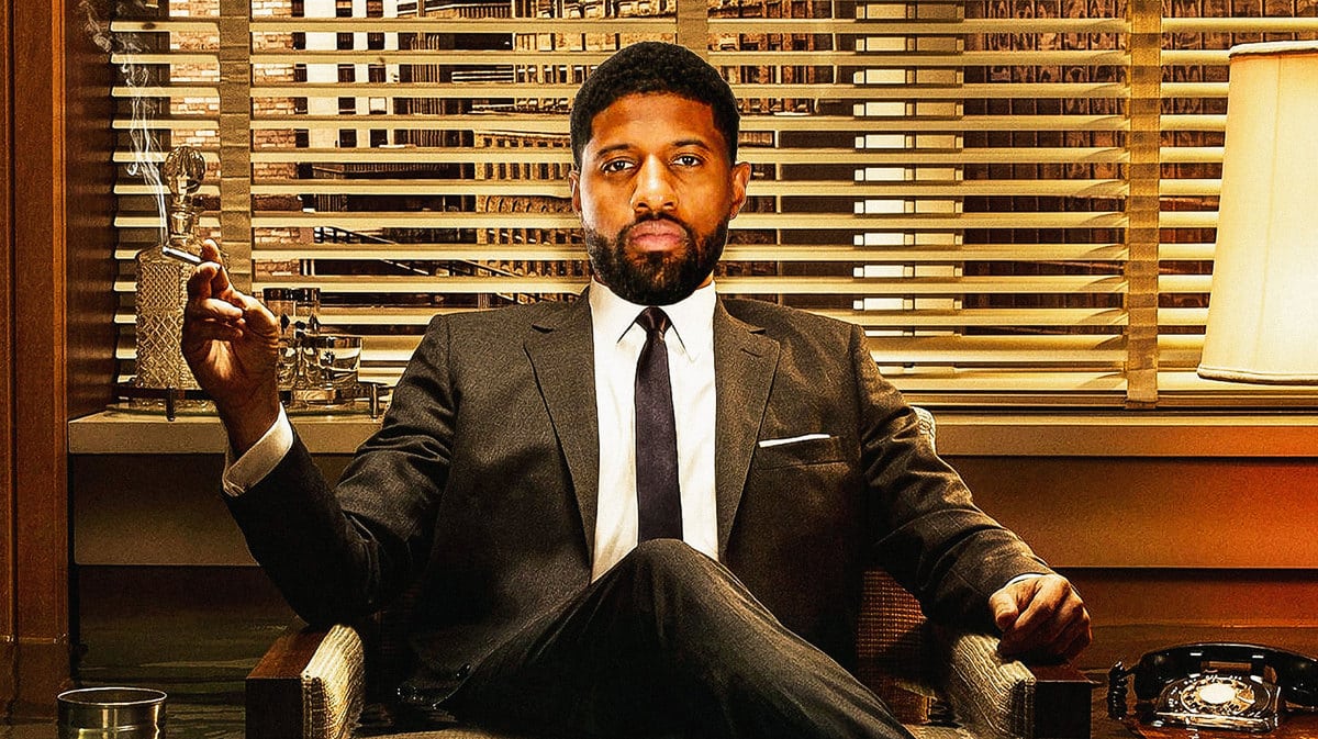 Paul George (clippers) as don draper