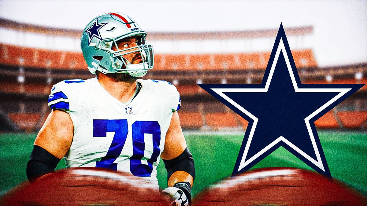 Zack Martin net to Dallas Cowboys logo