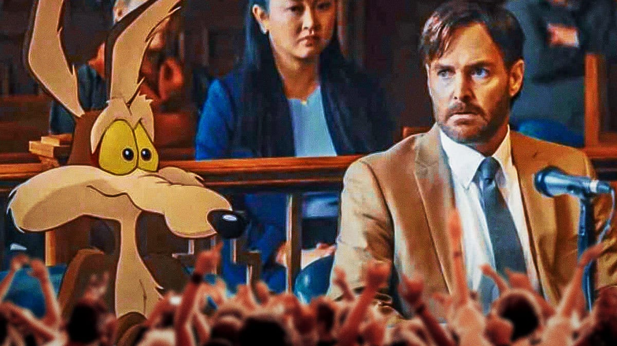 Scene from Coyote vs. Acme.