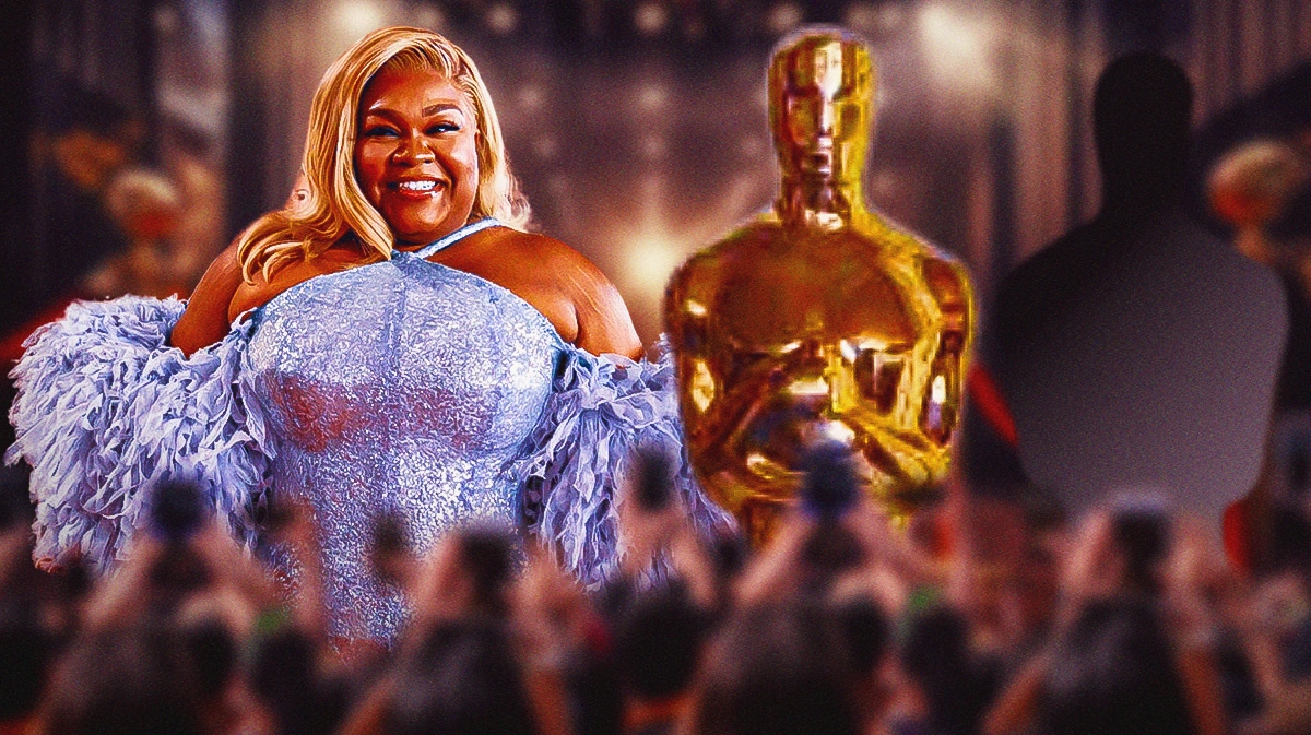 Da'Vine Joy Randolph at the 2024 Oscars, Oscar statuette