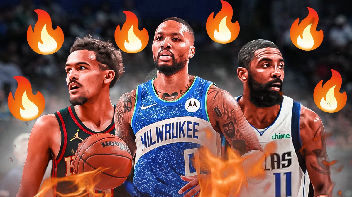 Trae young, Damian Lillard, Nuggets, Kyrie Irving, Mavericks