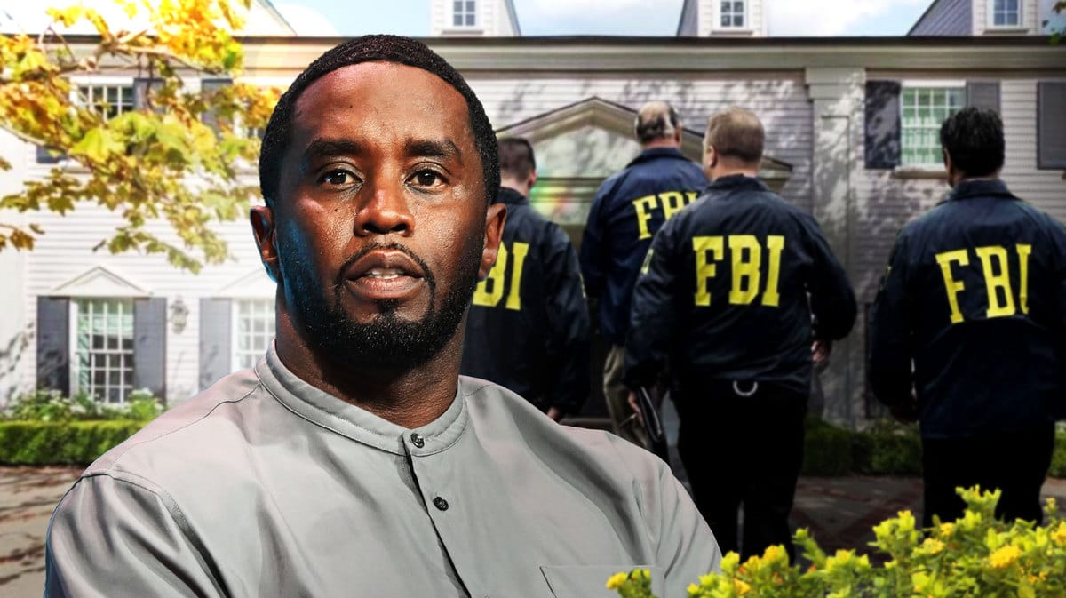 Diddy with an FBI raid.
