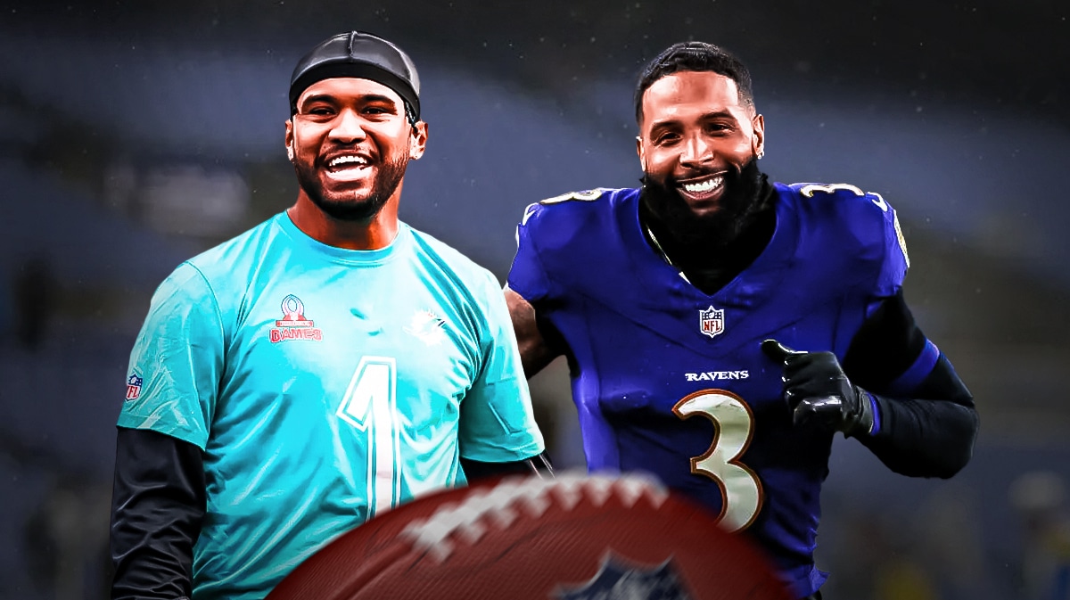 Tua Tagovailoa and the Dolphins are eying the man known as OBJ.