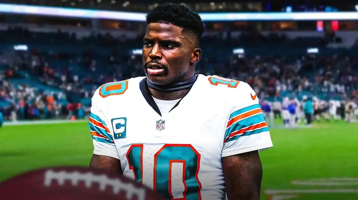 Dolphins wide receiver Tyreek Hill