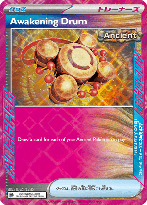 Awakening Drum from Pokemon TCG's Temporal Forces
