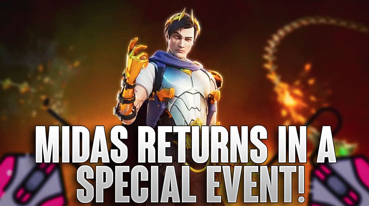 Fortnite's Latest Update Brings Back Midas In A Special Event