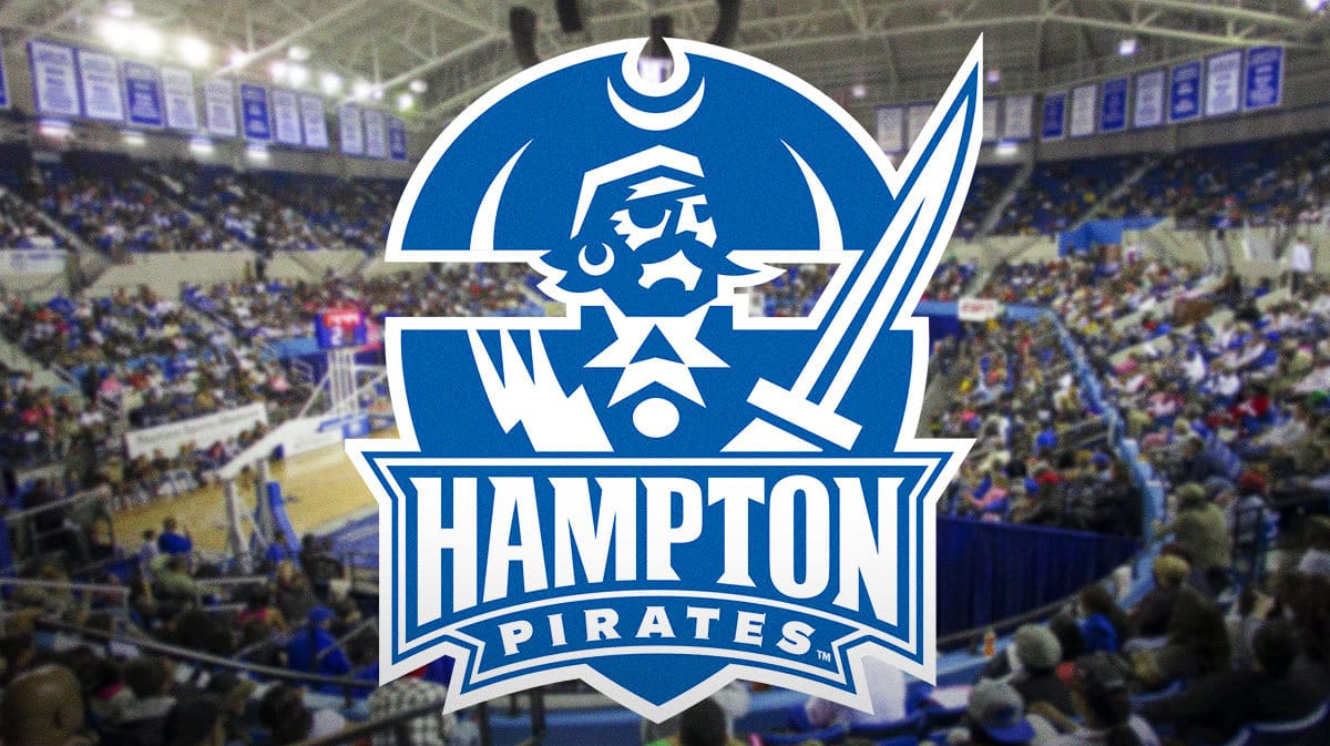 Kyrese Mullen, Jerry Deng, Jordan Nesbitt, and Tre Thomas of the Hampton Pirates basketball team all entered the transfer portal