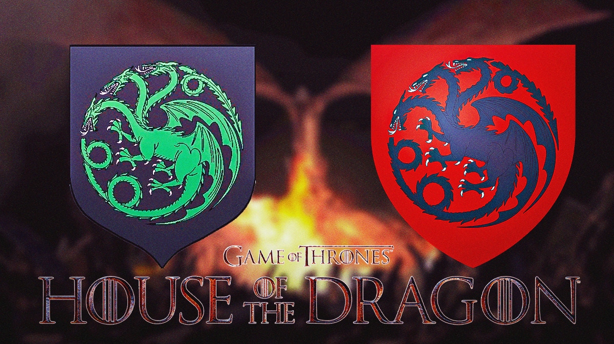 Green and Black House Targaryen seals, House of the Dragon