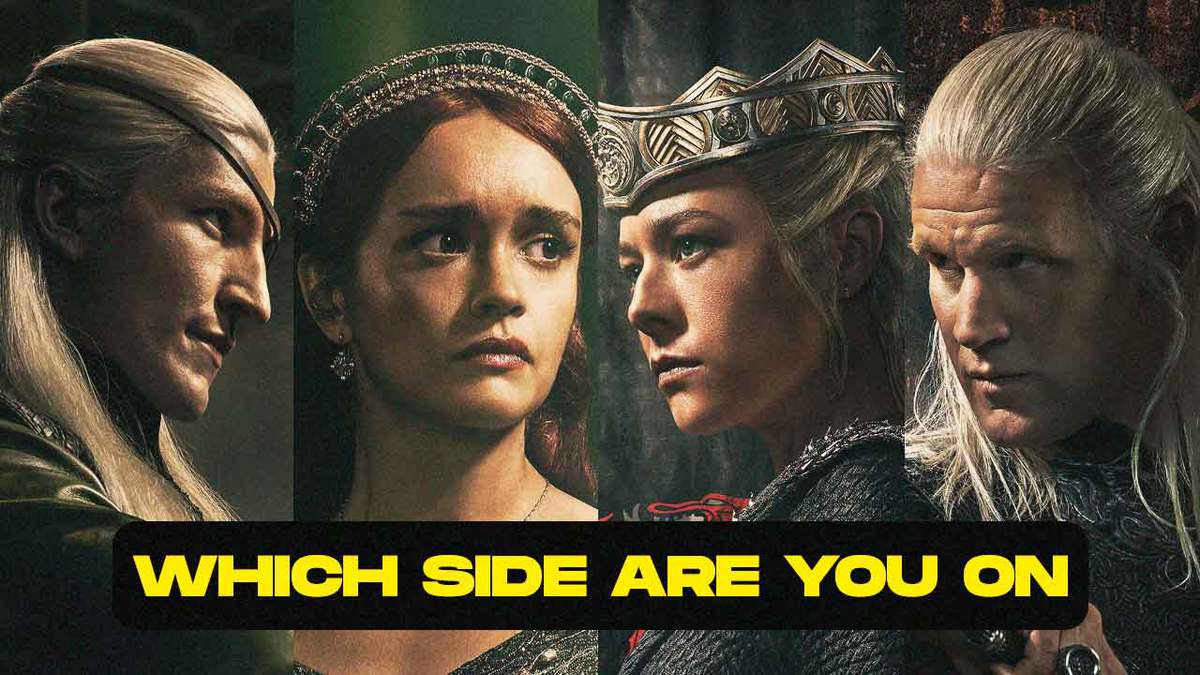Ewan Mitchell, Oliva Cooke, Emma D'Arcy, Matt Smith, Which side are you on?