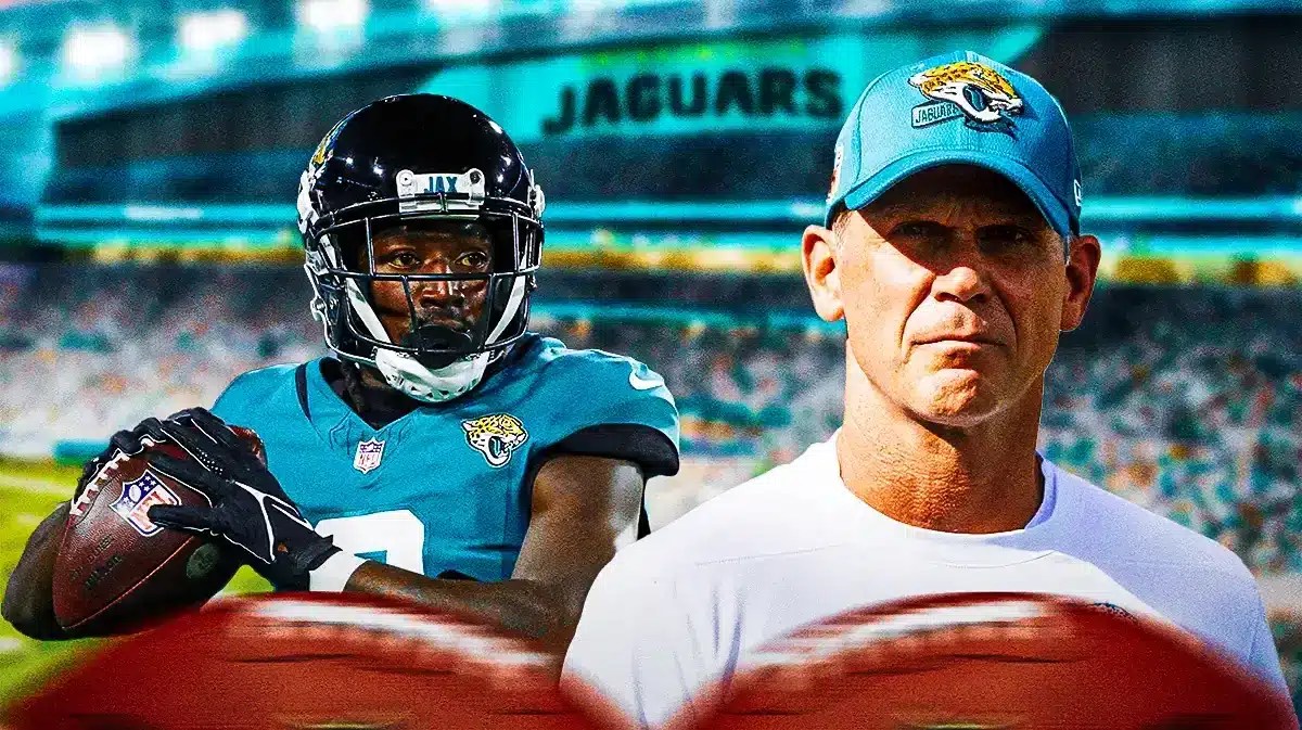 Jaguars' Calvin Ridley and Trent Baalke
