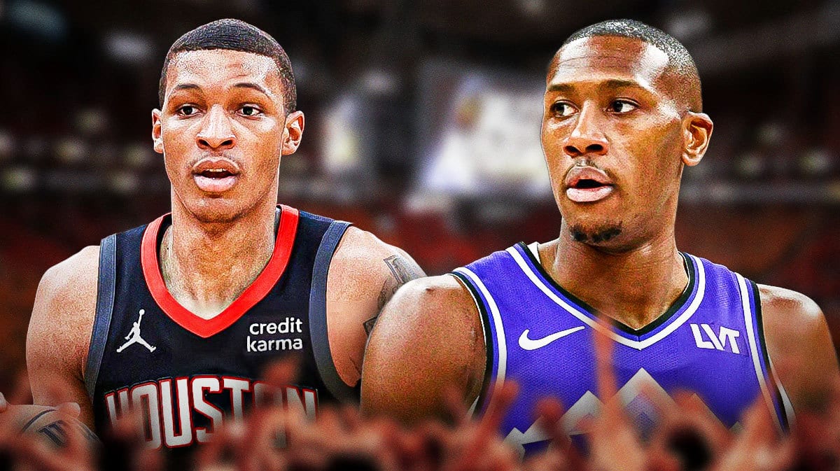 Rockets' Jabari Smith Jr. and Jazz's Kris Dunn