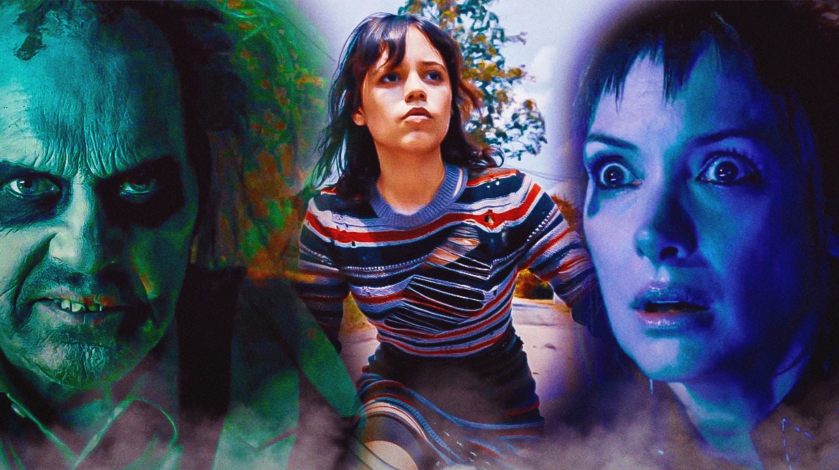 Jenna Ortega, Michael Keaton, Winona Ryder, Beetlejuice,