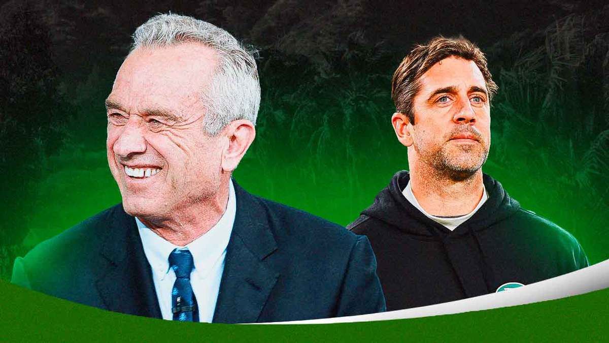 Jets' Aaron Rodgers open to serving as Robert F. Kennedy Jr.'s running