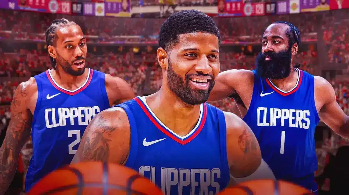 Kawhi Leonard, Paul George, James Harden, Los Angeles Clippers, Minnesota Timberwolves