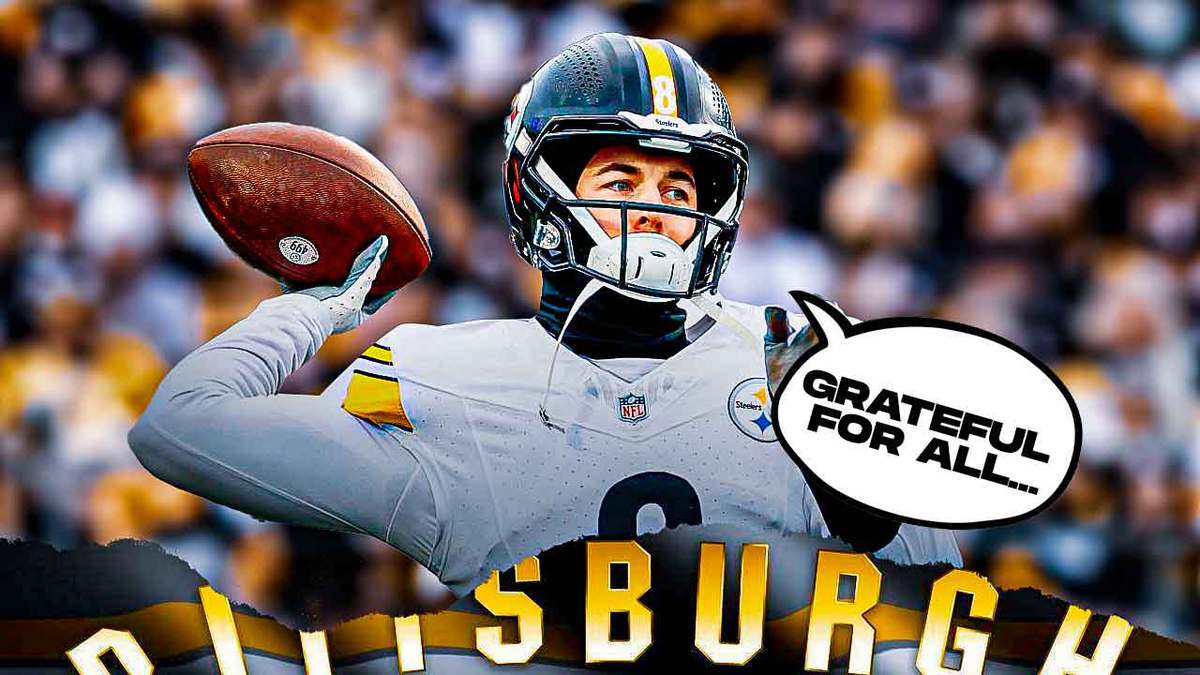 The Pittsburgh Steelers got a heartfelt message from their former QB.