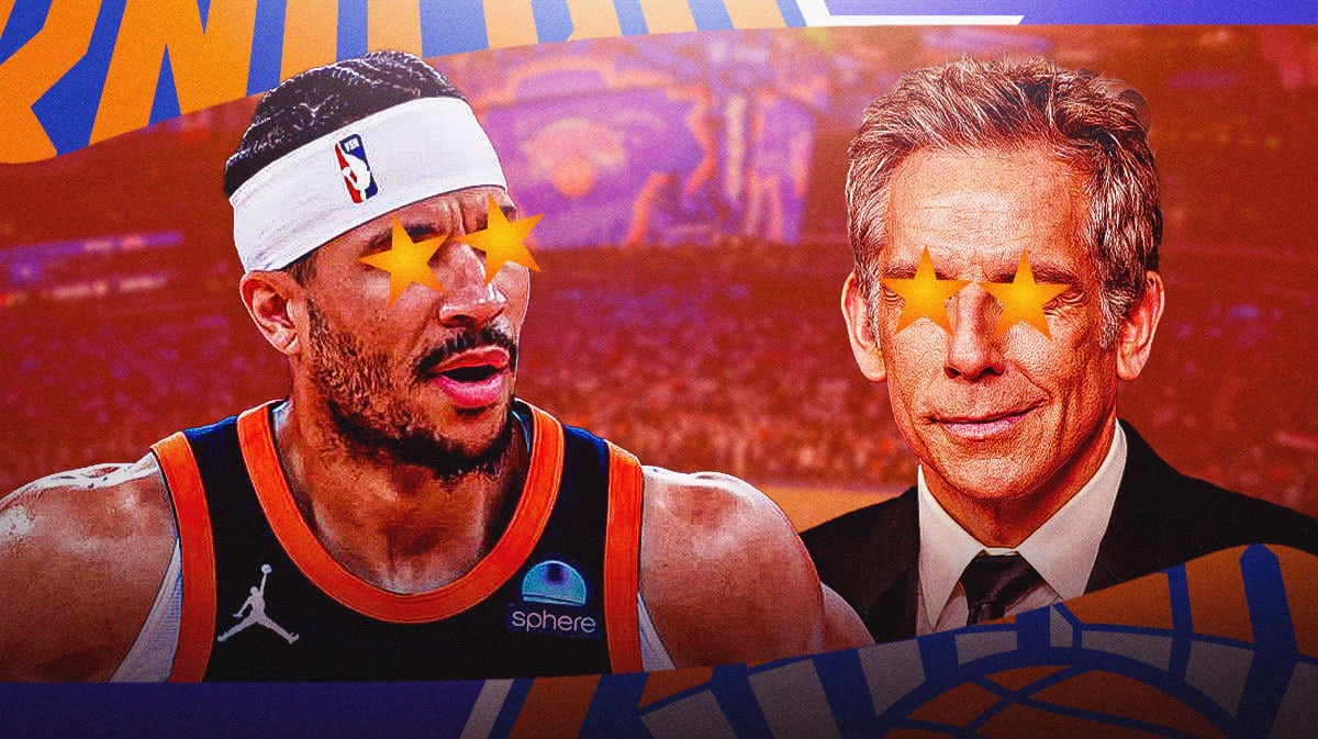 Josh hart, ben stiller, knicks, jalen brunson, hawks