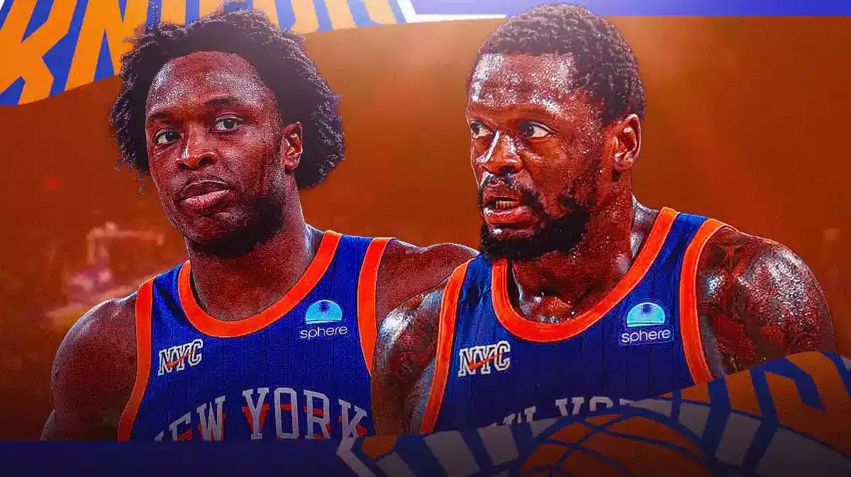 Knicks OG Anunoby and Julius Randle