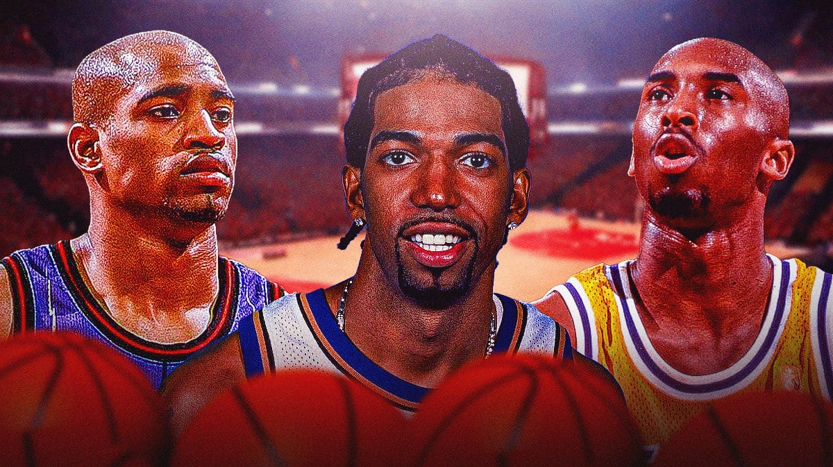 Tim Thomas AAU teammates Kobe Bryant, Rip Hamilton, and Vince Carter