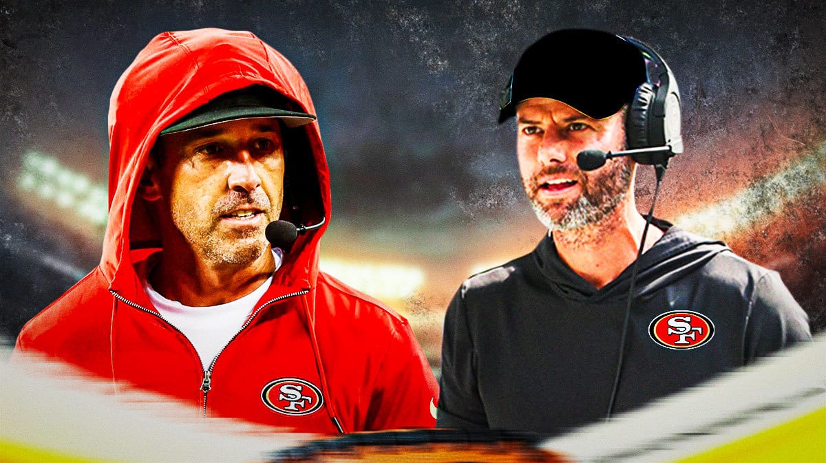 49ers Kyle Shanahan and Brandon Staley