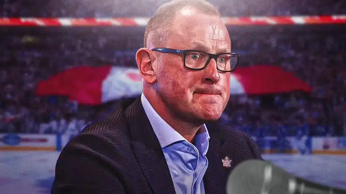 Toronto Maple Leafs GM looking.