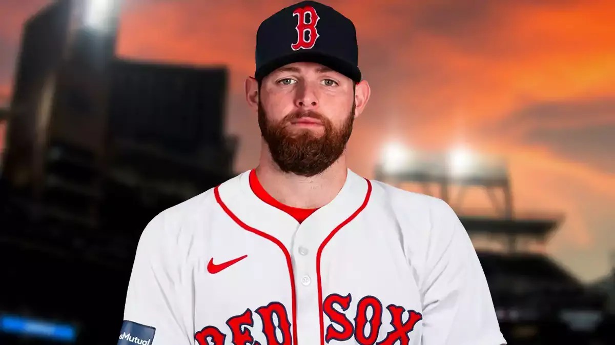 Photo: Jordan Montgomery pitching in Red Sox jersey