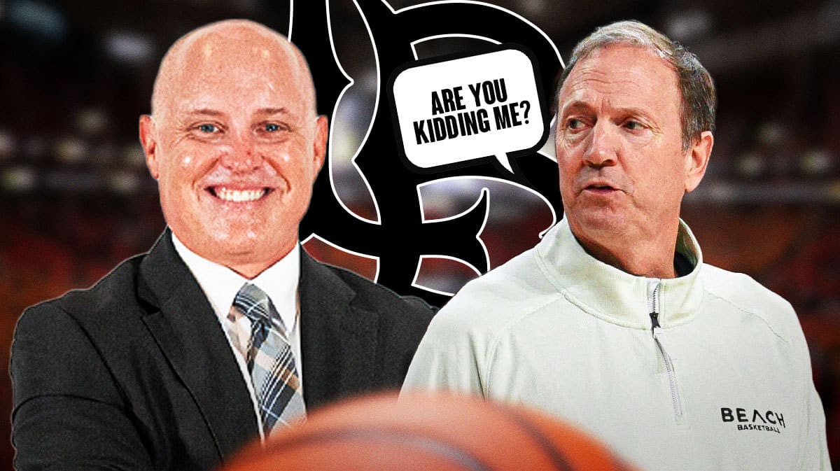 Long Beach State AD Bobby Smitheran, and fired coach Dan Monson