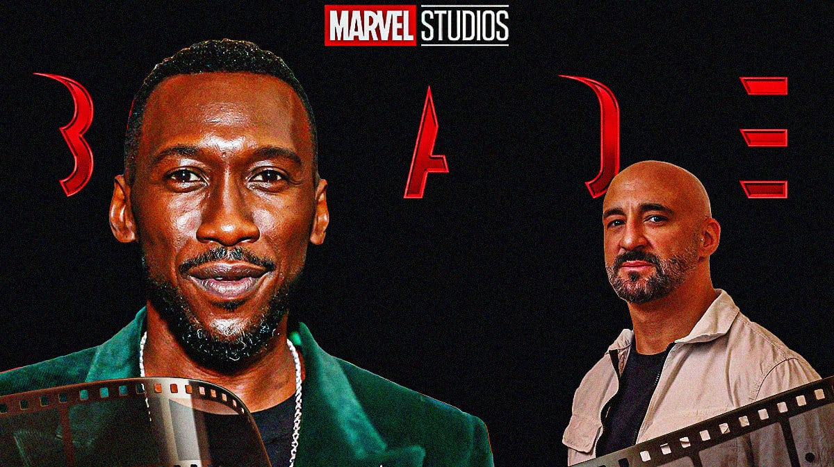 Mahershala Ali, Marvel Studios Blade logo, yann demange