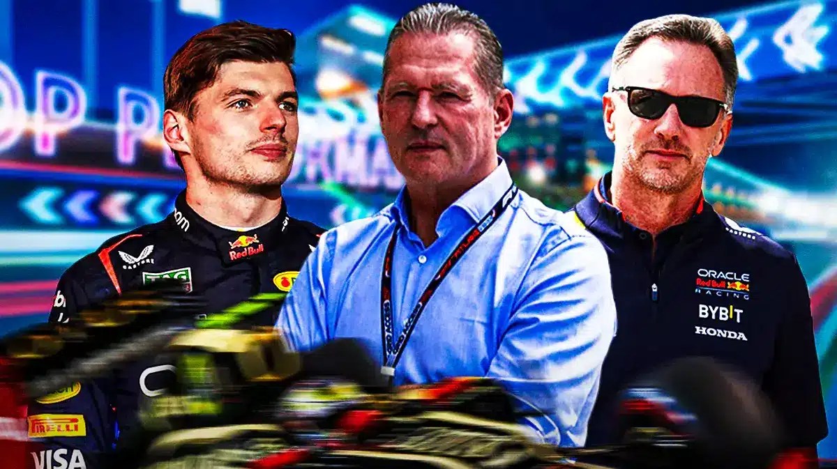 Max Verstappen, Jos Verstappen, Christian Horner, Red Bull