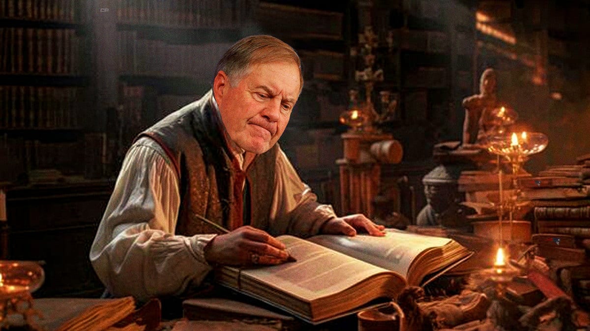 Bill Belichick writing a book