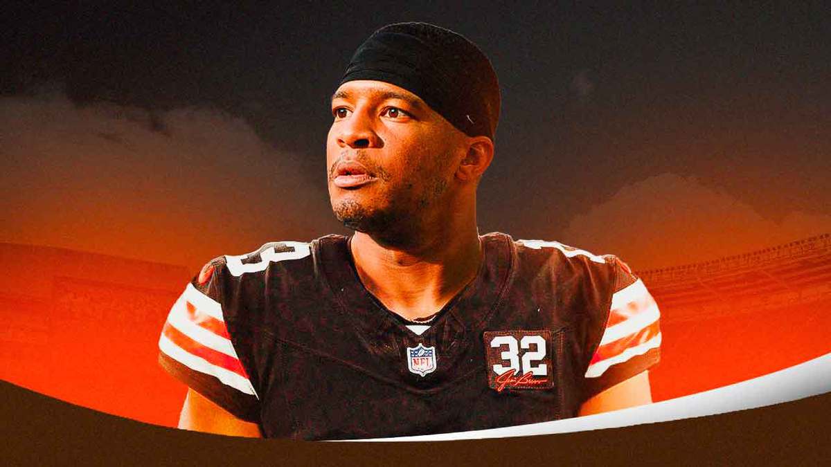 Jameis Winston in Browns uniform