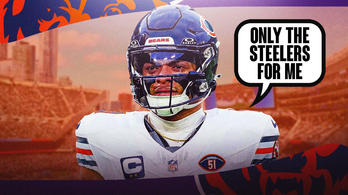 The Bears appeared to appease Justin Fields by trading him to the Steelers