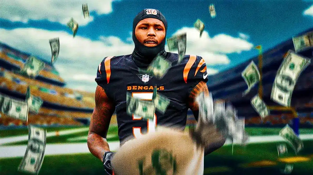 NFL player Tee Higgins of the Cincinnati Bengals