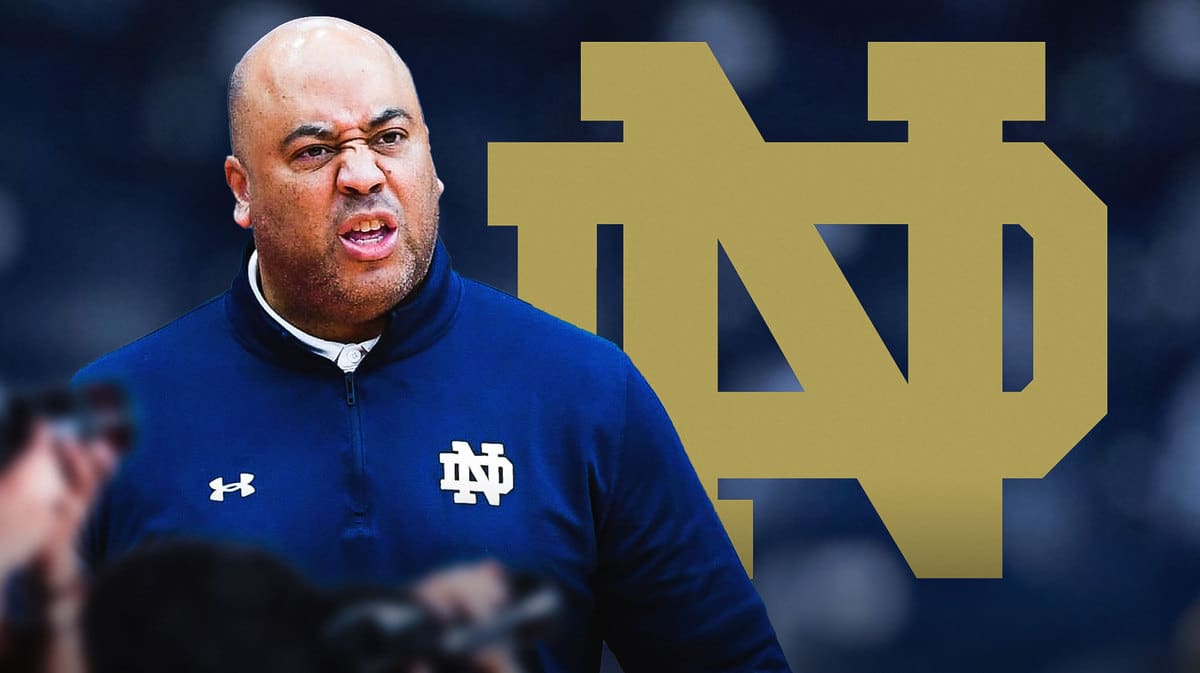 Notre Dame basketball head coach Micah Shrewsberry