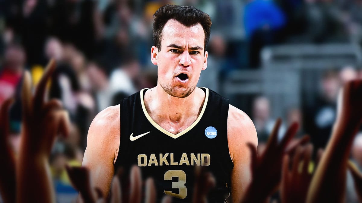 Jack Gohlke, March Madness, NCAA Tournament, Oakland basketball