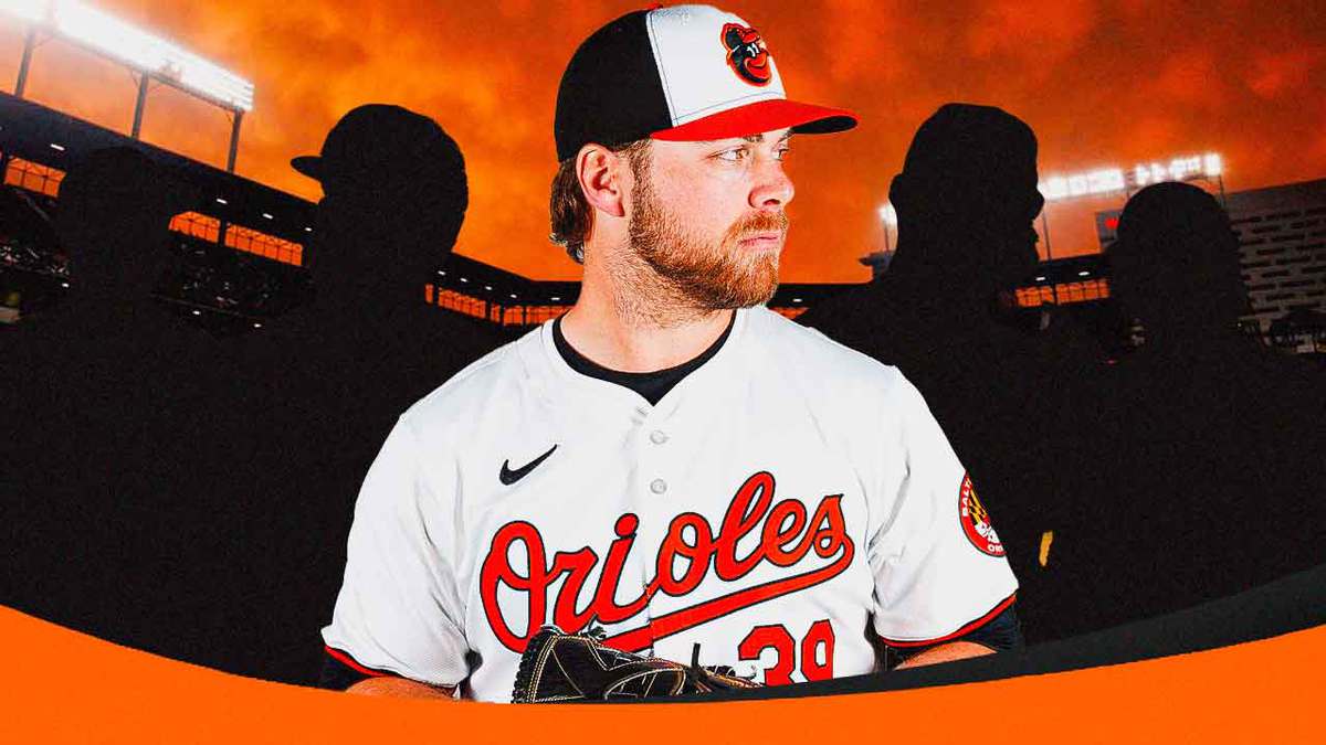 Baltimore Orioles pitching Corbin Burnes