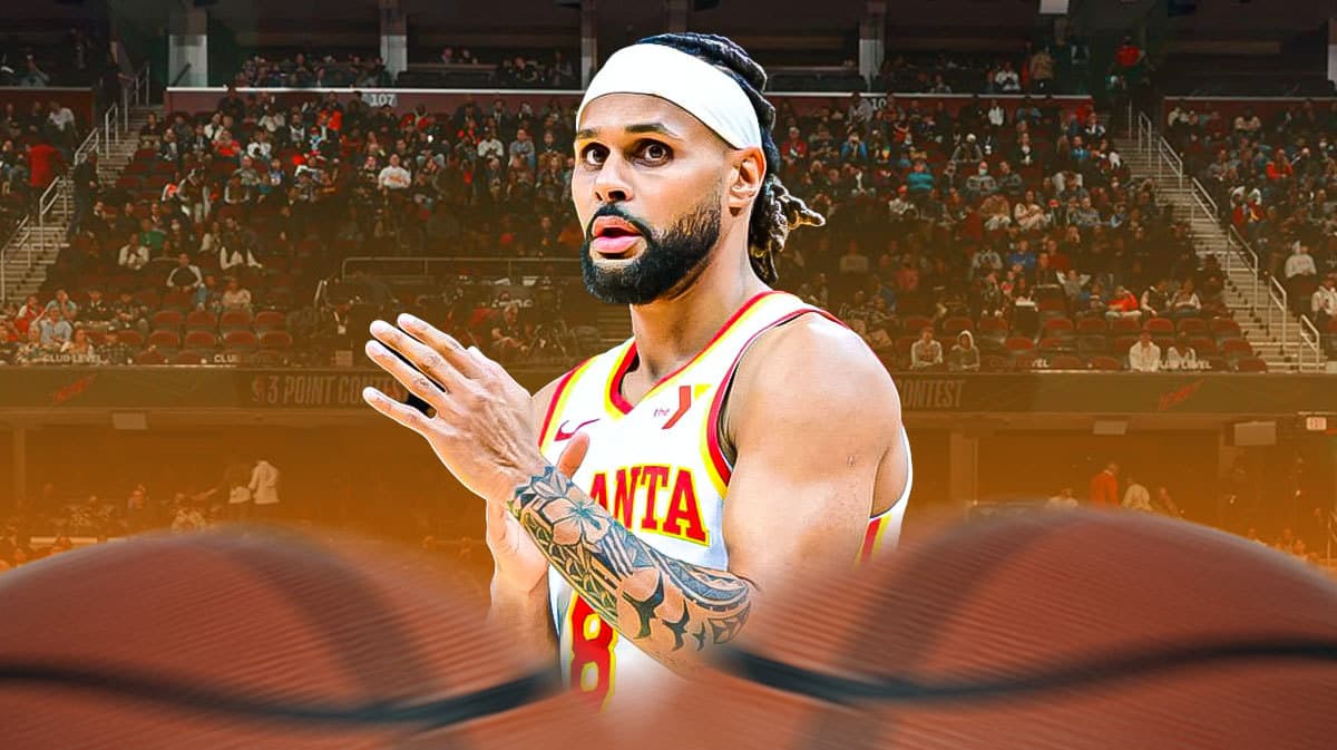 Patty Mills waving goodbye