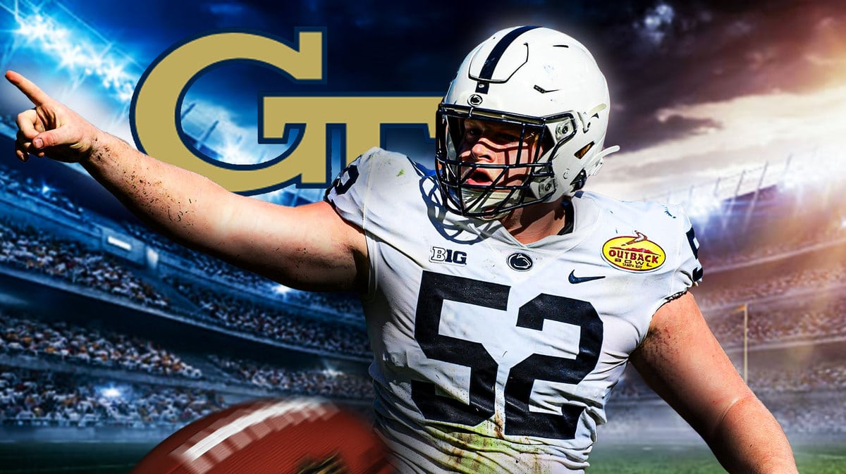 Former Penn State football player Jordan van den Berg, Georgia Tech football