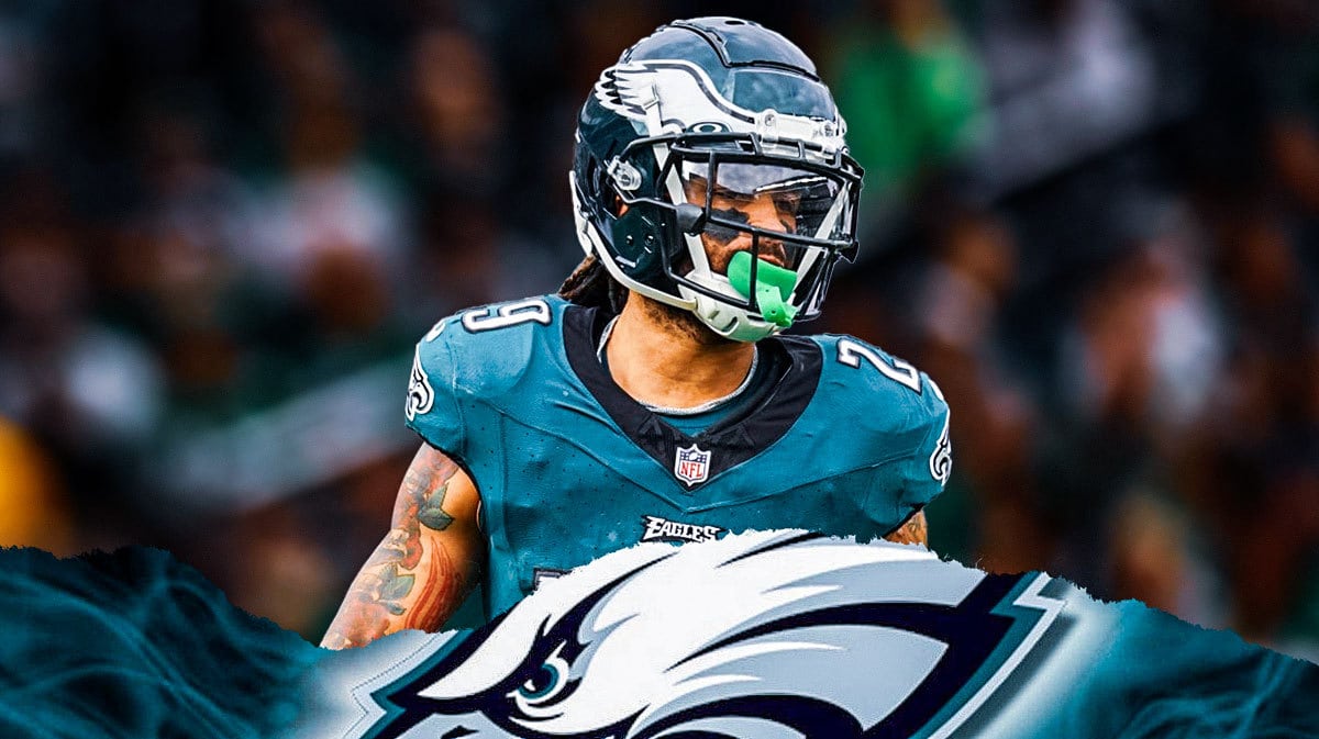 Avonte Maddox in Philadelphia Eagles jersey