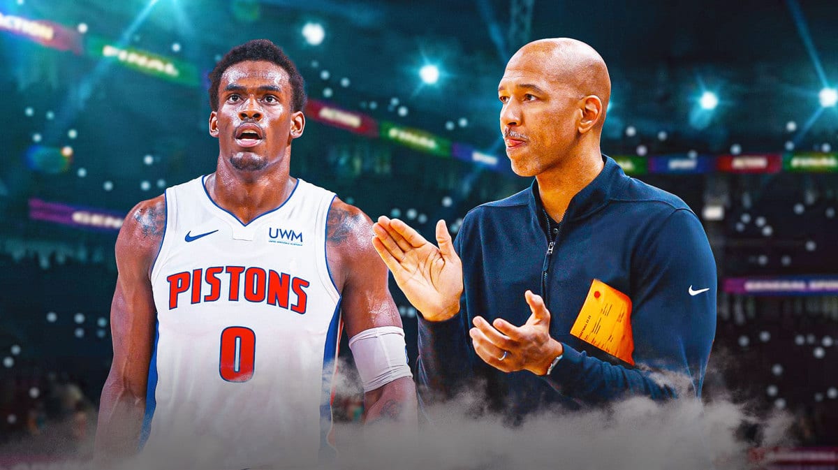 Detroit Pistons coach Monty Williams has guided his team out of the cellar.