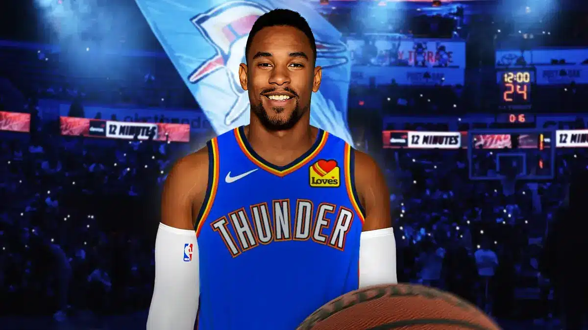 Jared Sullinger in a Thunder jersey