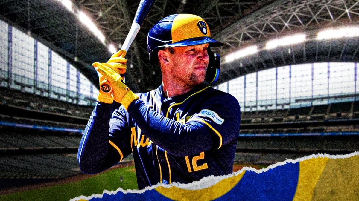 Brewers hitter Rhys Hoskins.