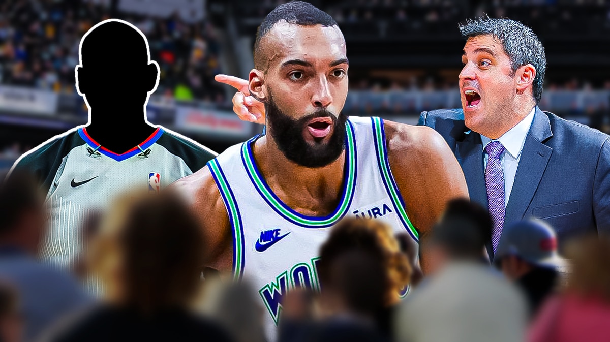 Rudy Gobert, technical foul, Micah Nori, officials, referees, Minnesota Timberwolves