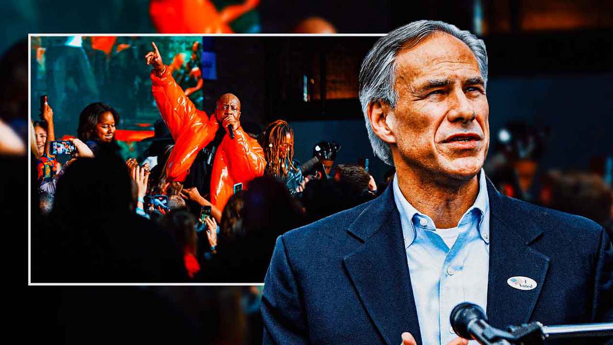 Greg Abbott at the SXSW festival.