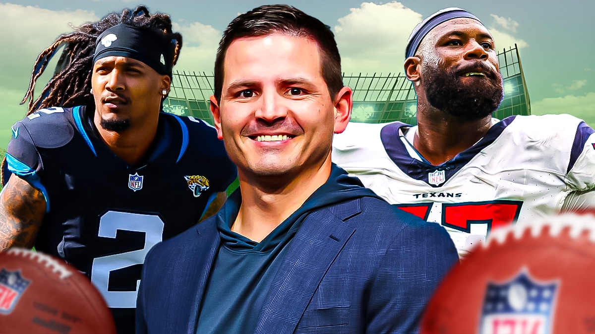 Seahawks Mike Macdonald with NFL Free Agency signings George Fant and Rayshawn Jenkins