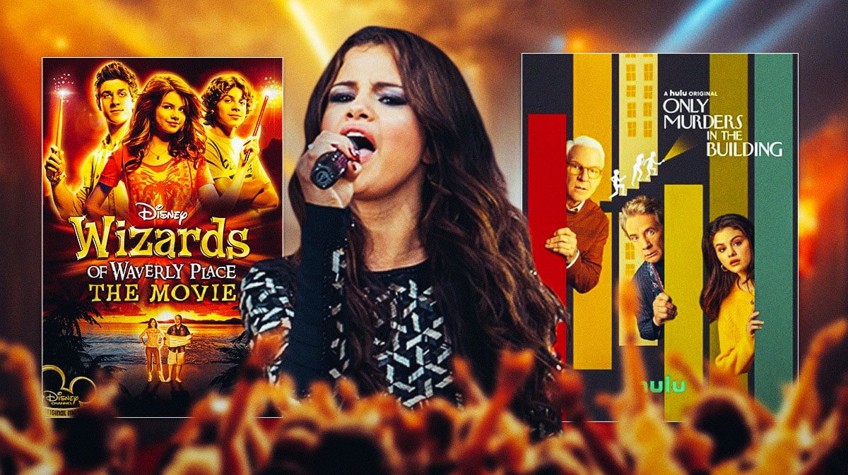 Selena Gomez singing.