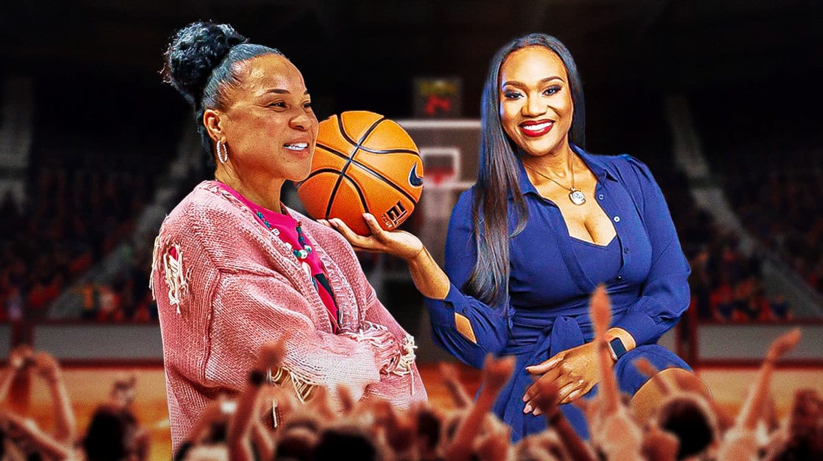 University of South Carolina women's basketball coach Dawn Staley shows love to Jackson State coach Tomekia Reed on X.