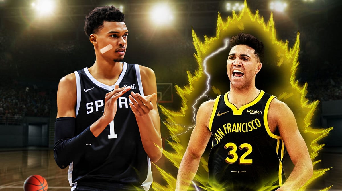 Spurs Gregg Popovich mentee Victor Wembanyama with Warriors Trayce Jackson-Davis