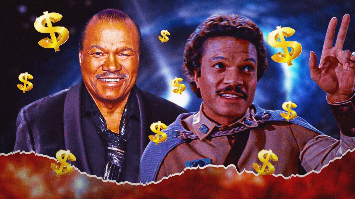 Billy Dee Williams in Star Wars.